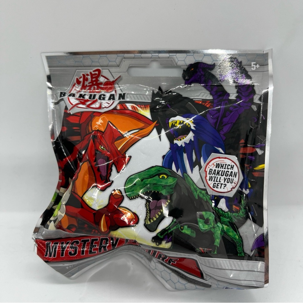 NEW Bakugan Mystery Figure Blind Bag Un-Opened Bag - Nillious - Black & Purple